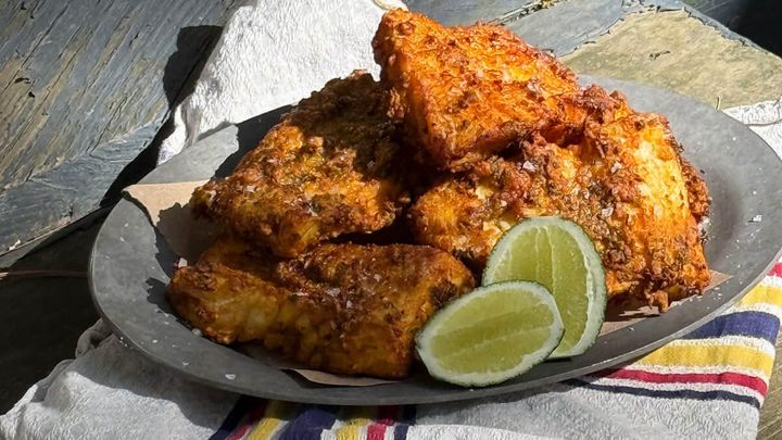 Book Cook: Chickpea-Battered Fish