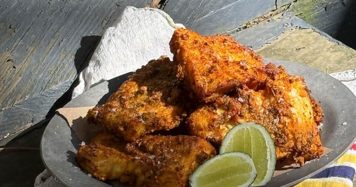 Book Cook: Chickpea-Battered Fish