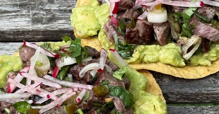 Impatient Steak Tostadas