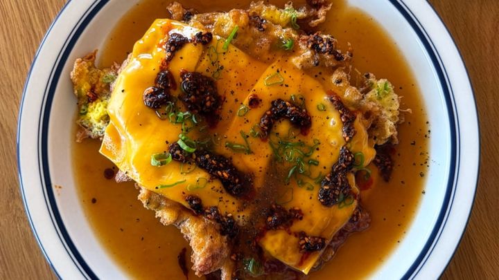 Bacon, Egg (Foo Young), and Cheese