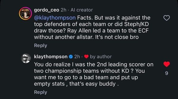 Ray vs Klay
