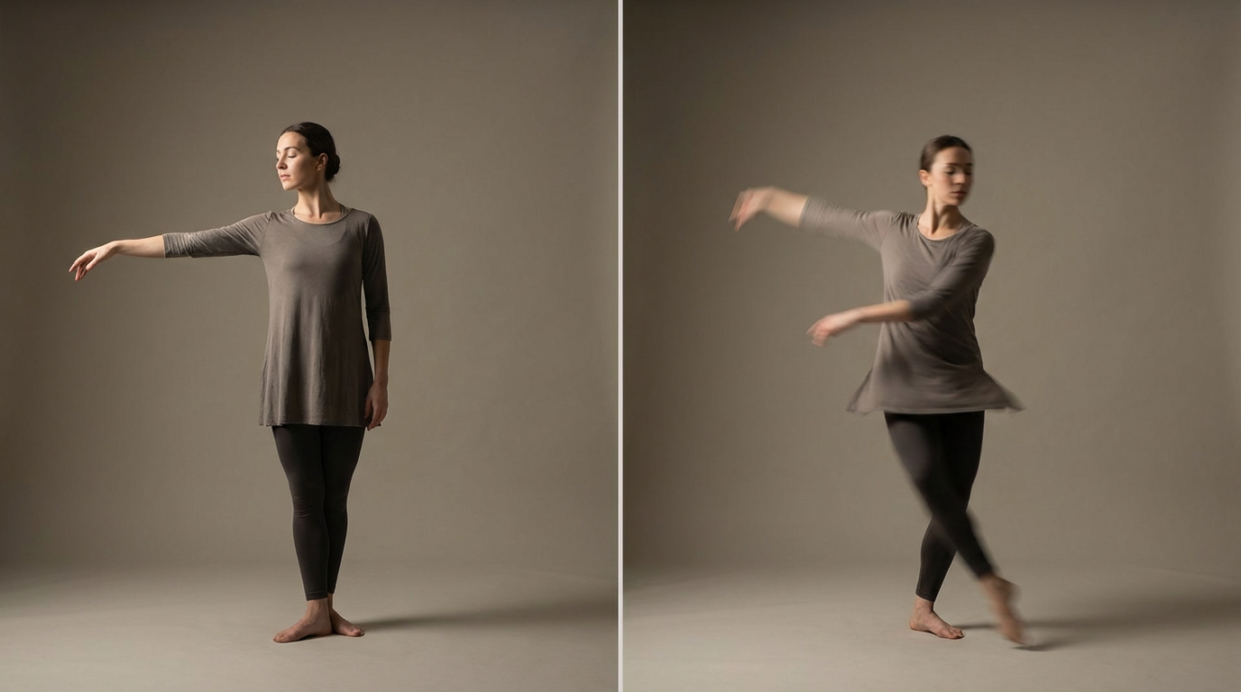 Seamless motion unfolding from a single pose.