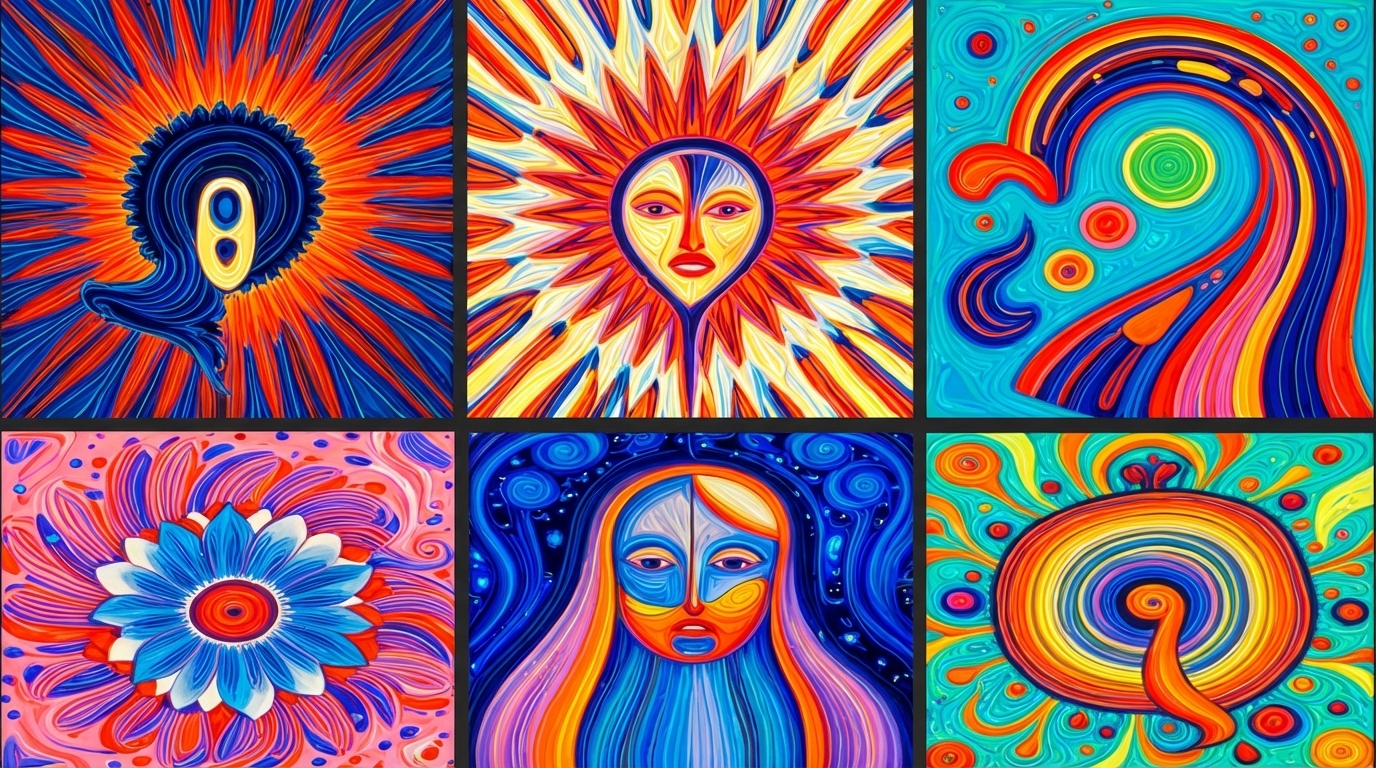 Stylized image generated by Seedream 4.0