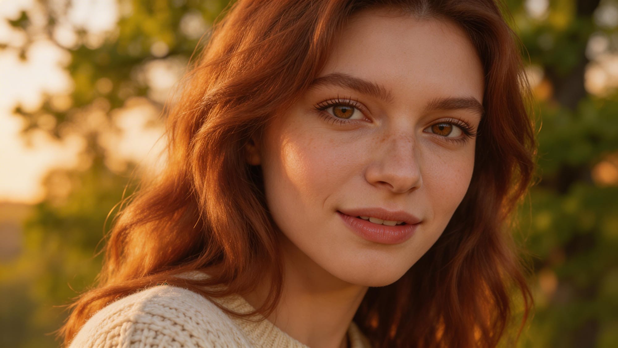 Bytedance Seedream V5 Lite captures photorealistic golden hour skin lighting, natural hair texture, and accurate bokeh depth of field the kind of output that reflects the model's physics-based rendering rather than a learned texture approximation.
