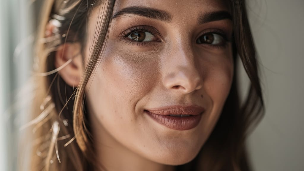 Ultra realistic woman portrait.