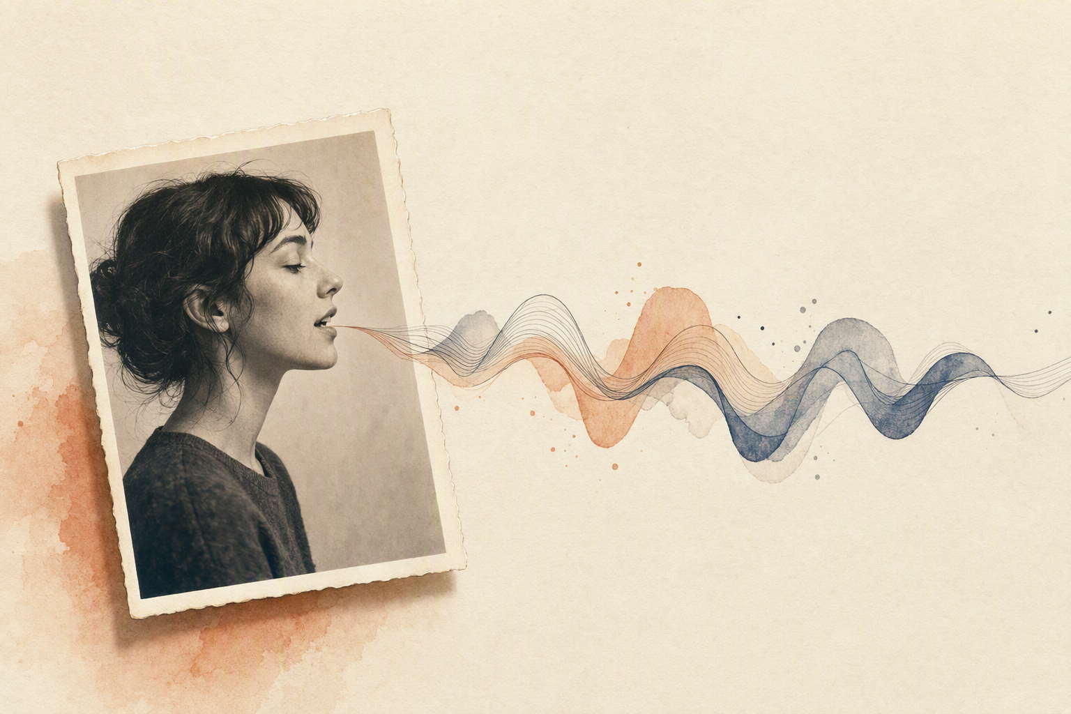 A talking photo moves one thing well: the mouth, driven by the audio track.