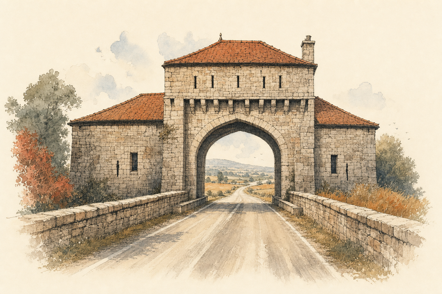 Everything goes through one door. That is the point of a gateway.