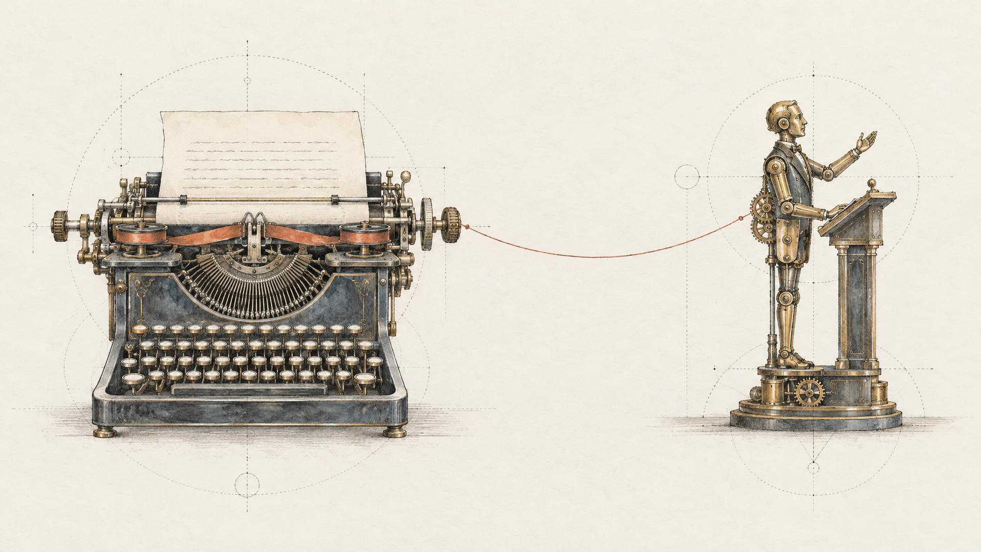 Start from the script, and the voice comes with it.