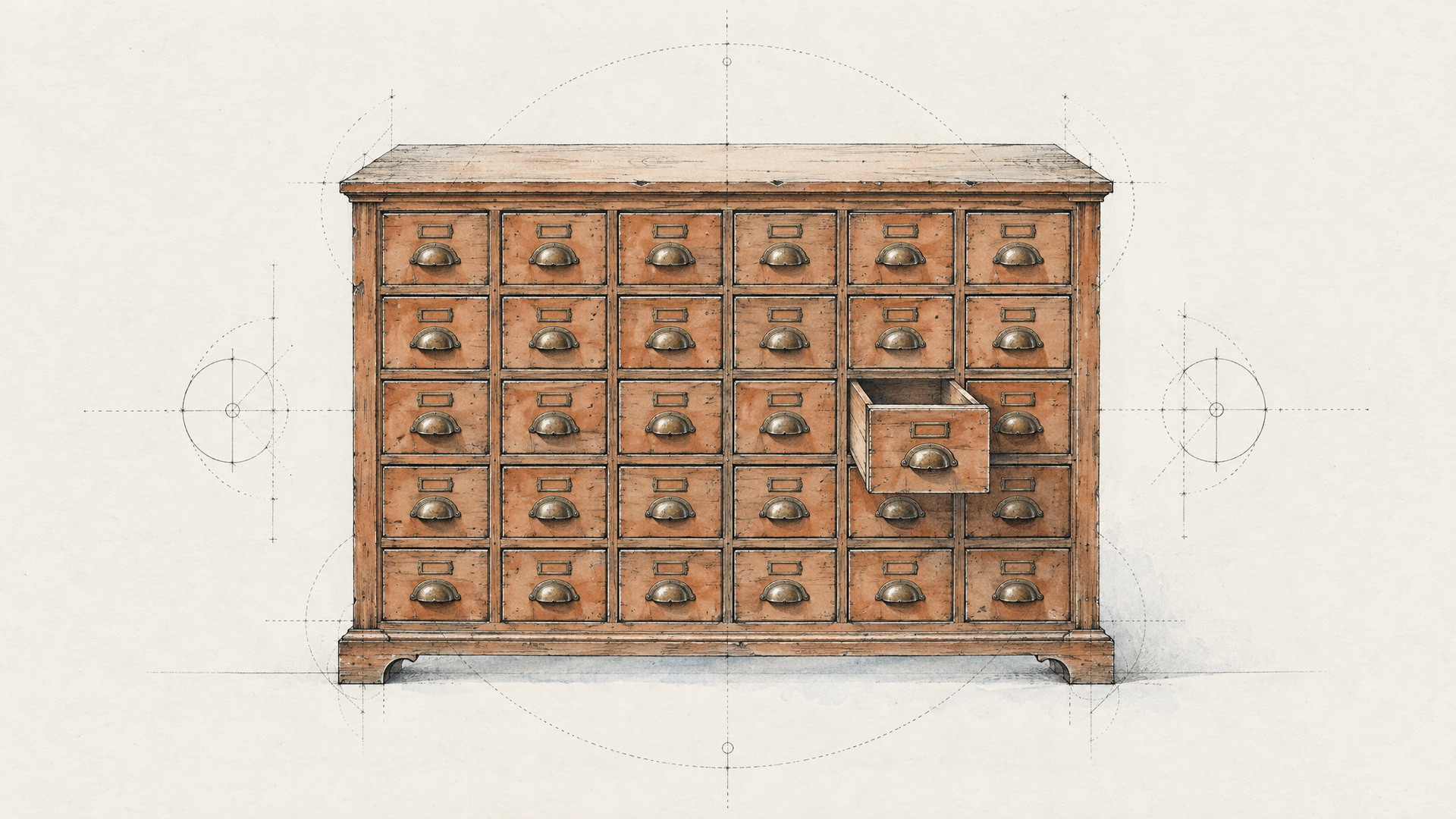 The right drawer beats the biggest drawer.