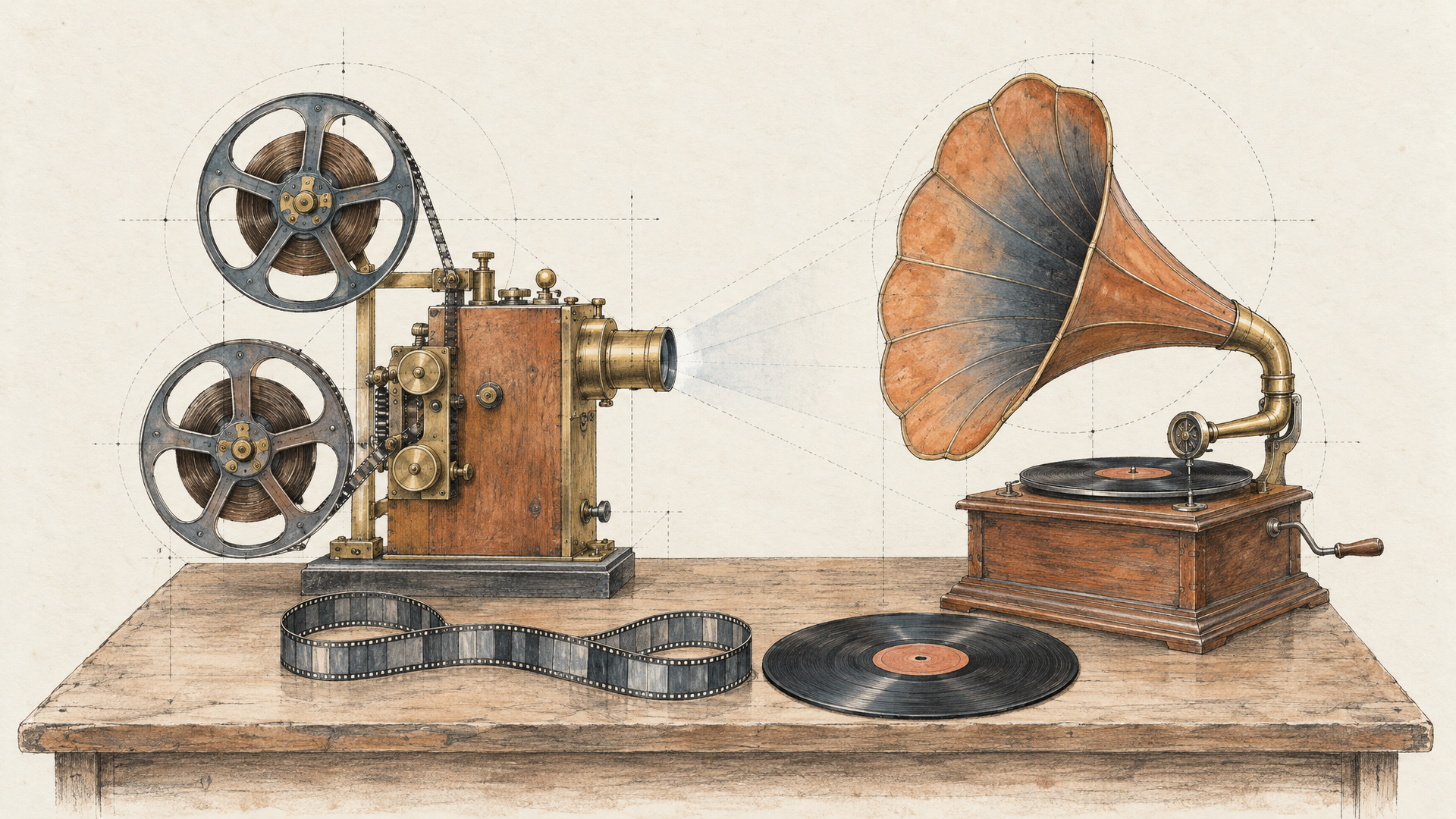 Picture and sound should come from the same world.