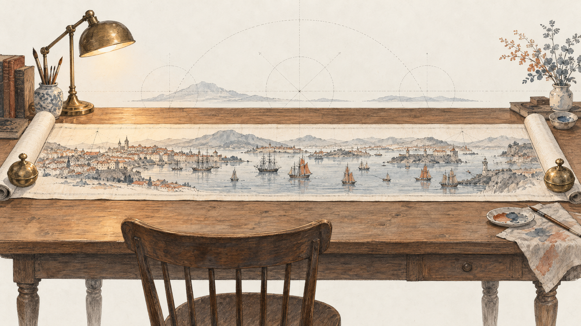 Generate the panorama. Stop cropping the poster.