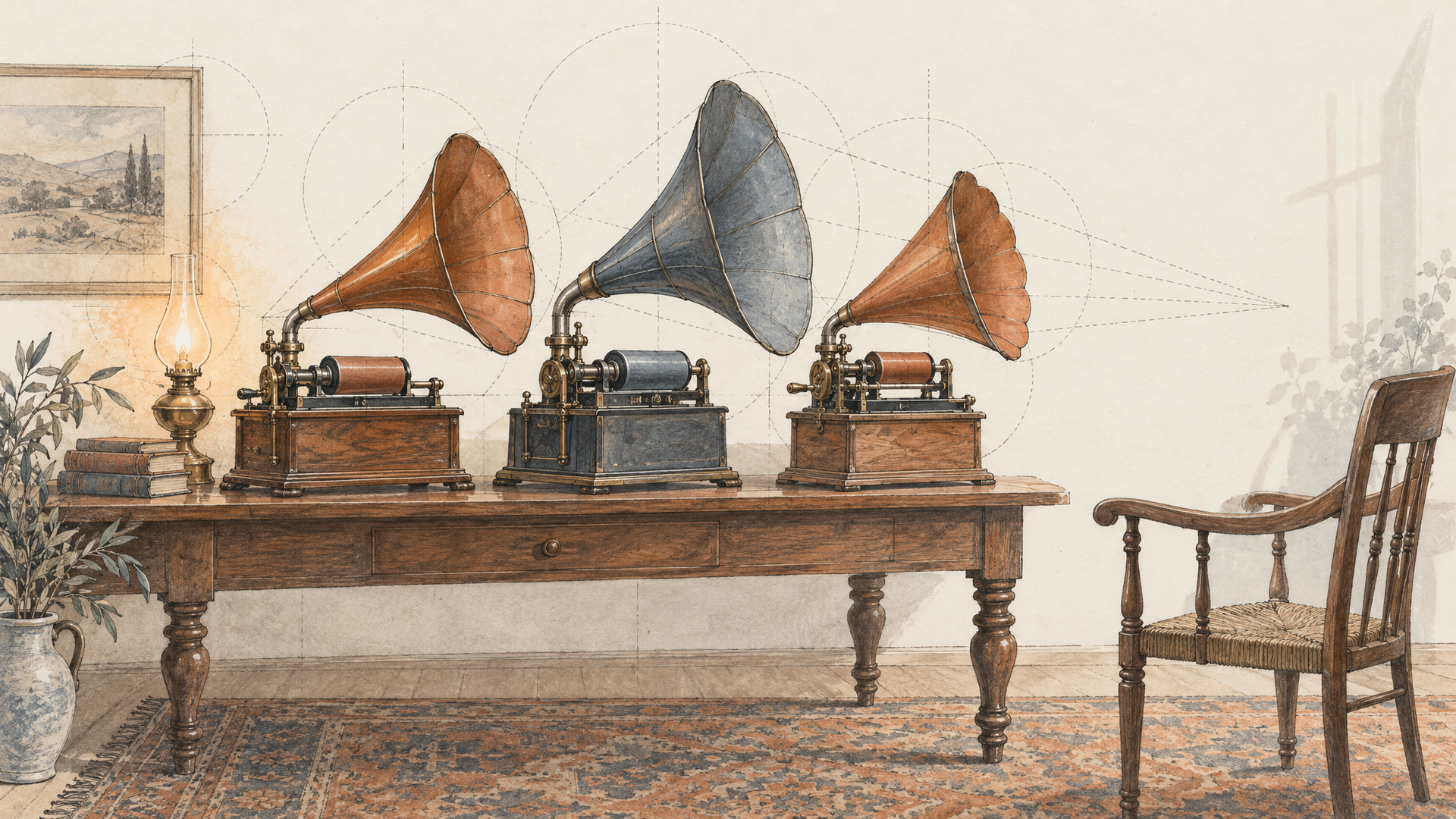 One voice is a narrator. Three voices are a scene.