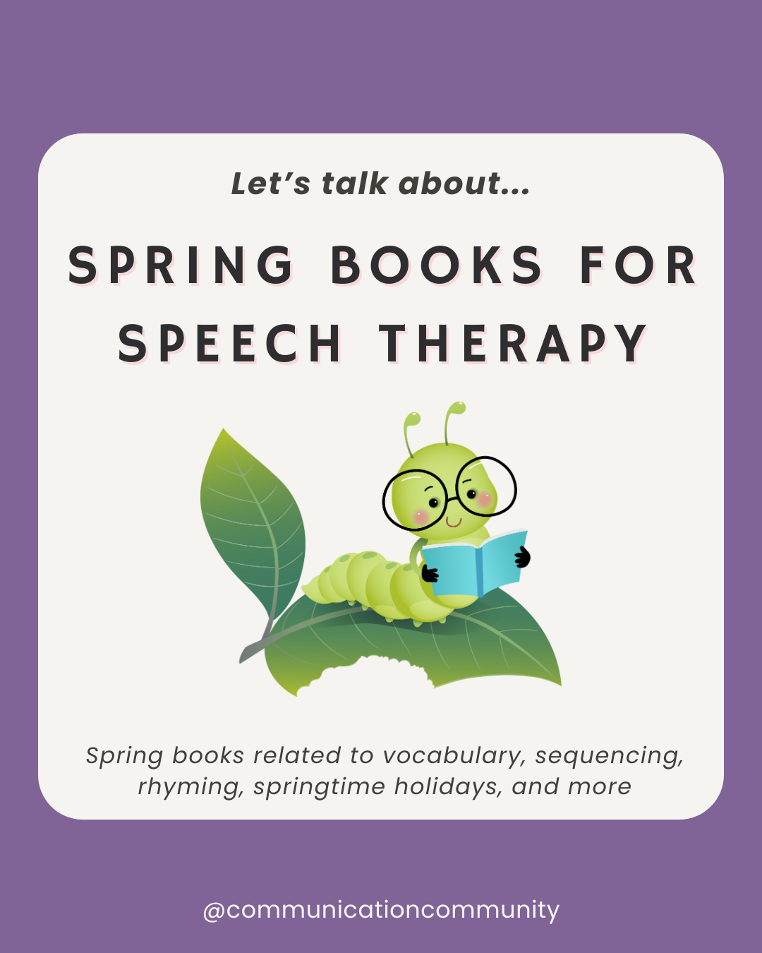 20+ Spring Books for Speech Therapy and How to Use
