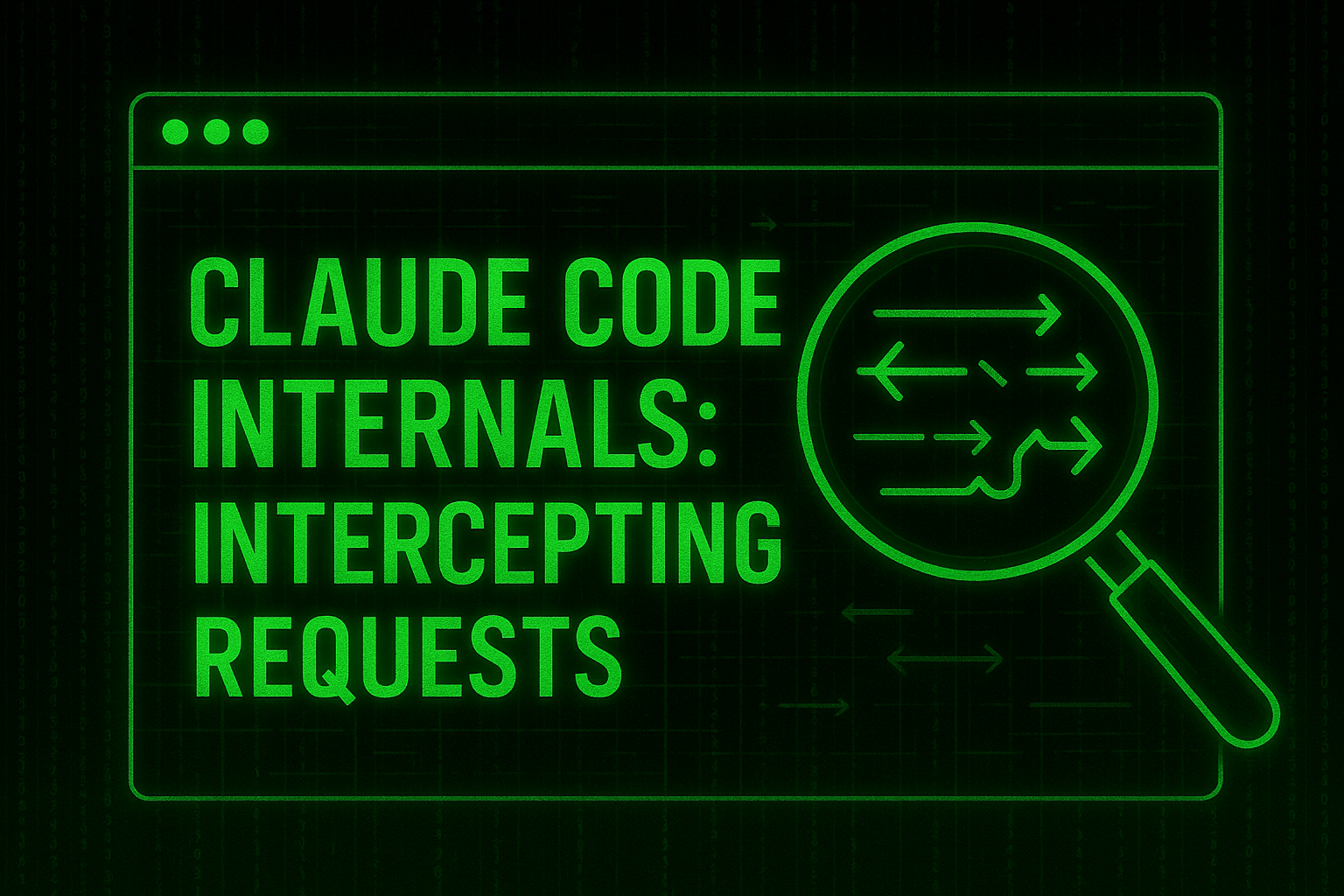 Claude Code Internals: Intercepting Requests (MITM)