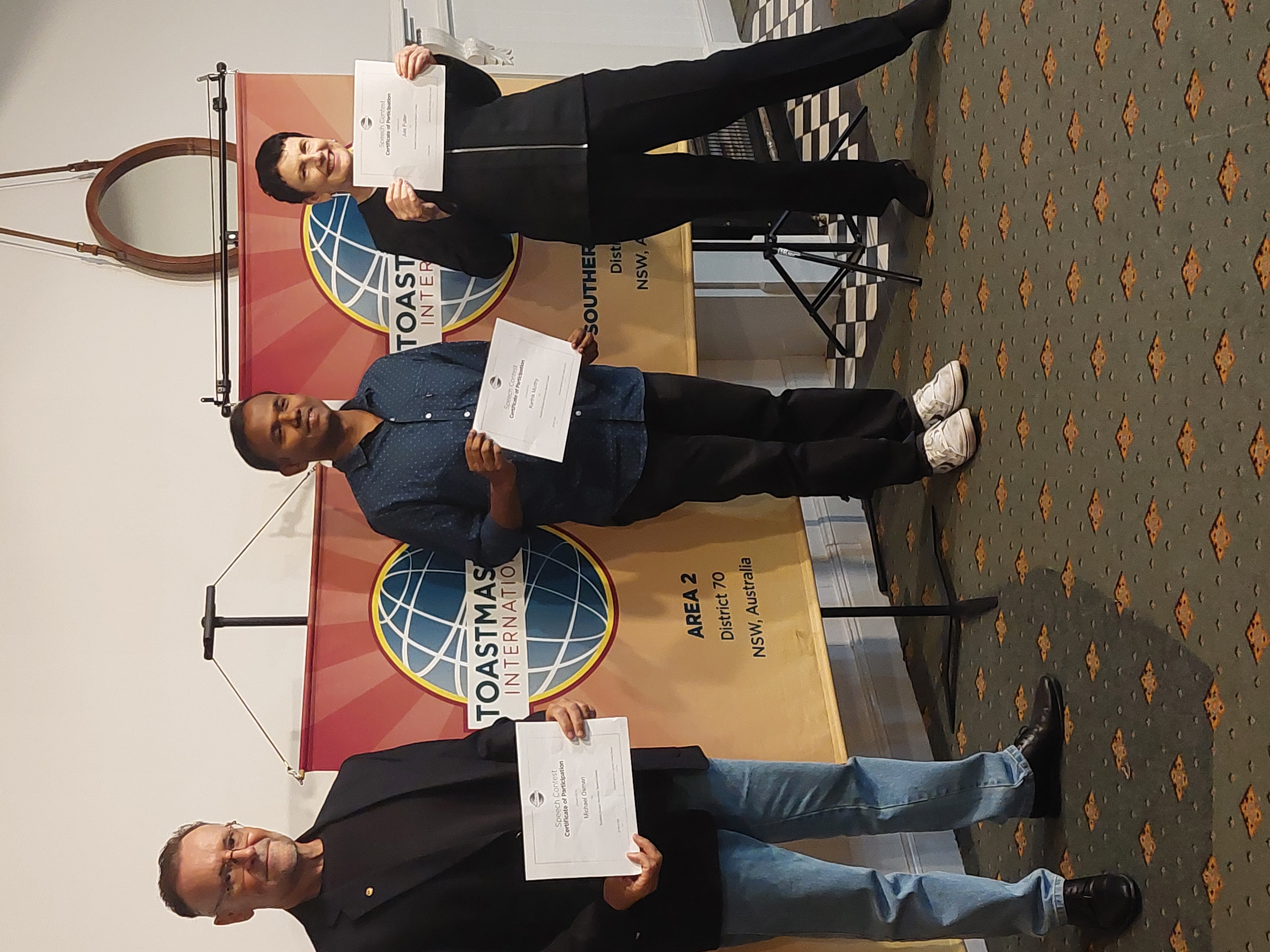 Southern Division stars head to Toastmasters contest  post image