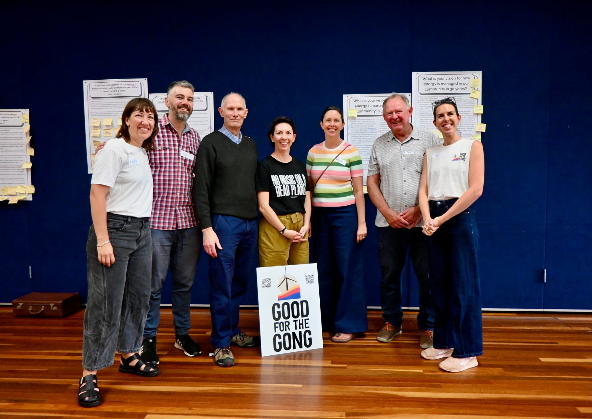 Good for the Gong workshop attracts a 'hopeful' crowd  post image