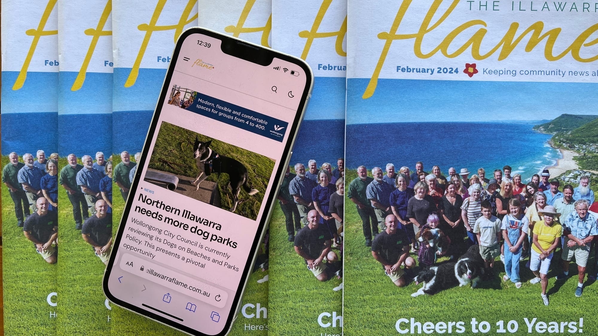 How to add the Flame's website to your phone desktop
