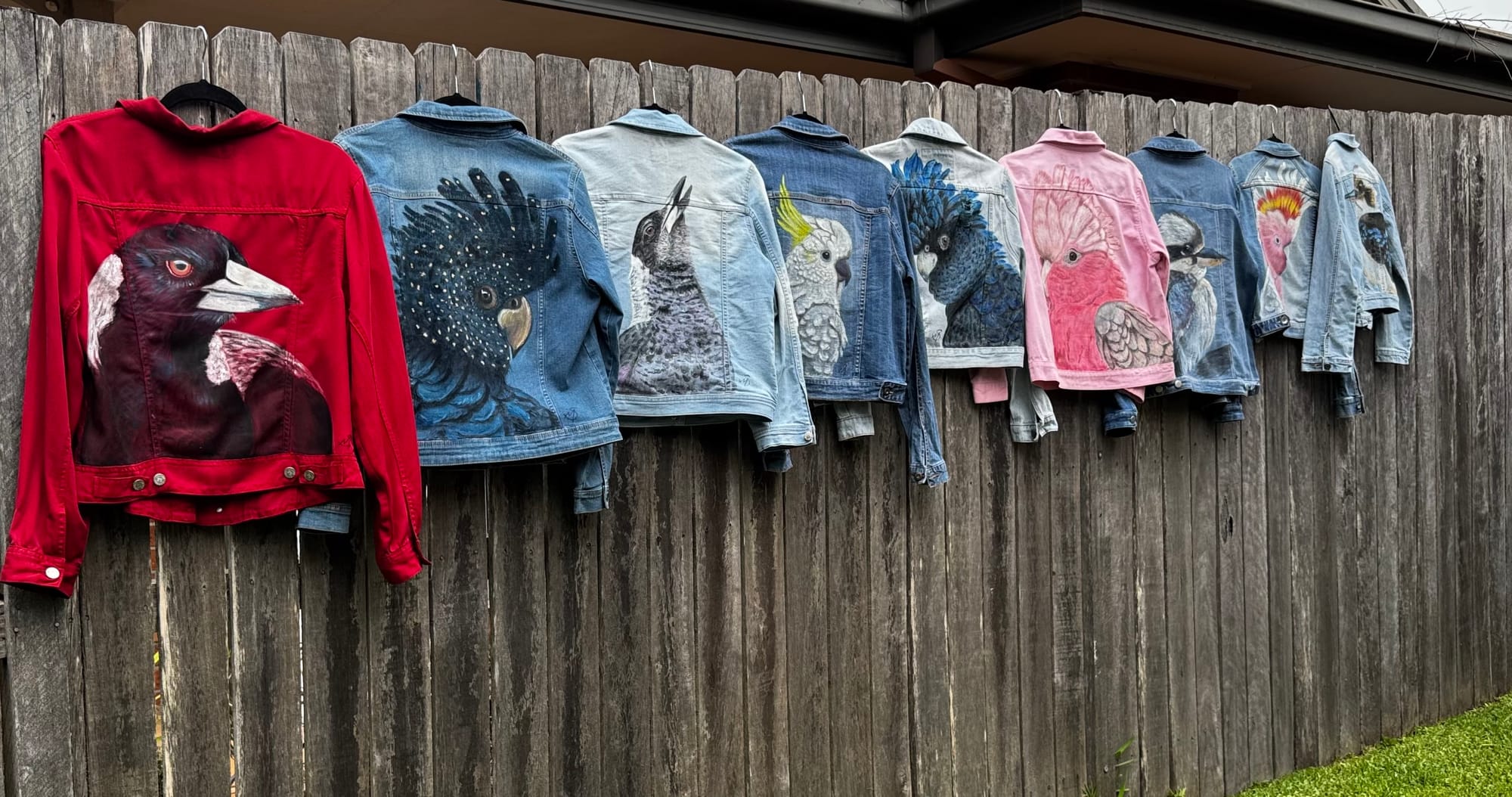 Wearable works from Expressive Art