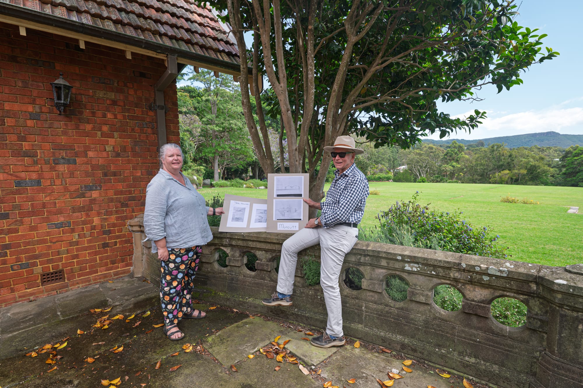 Peek at past plans points way for gardens cafe