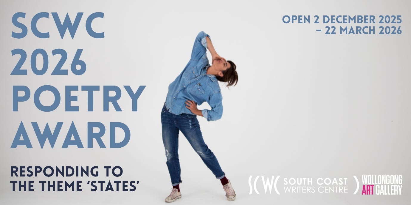 Enter South Coast Writers Centre 2026 Poetry Award