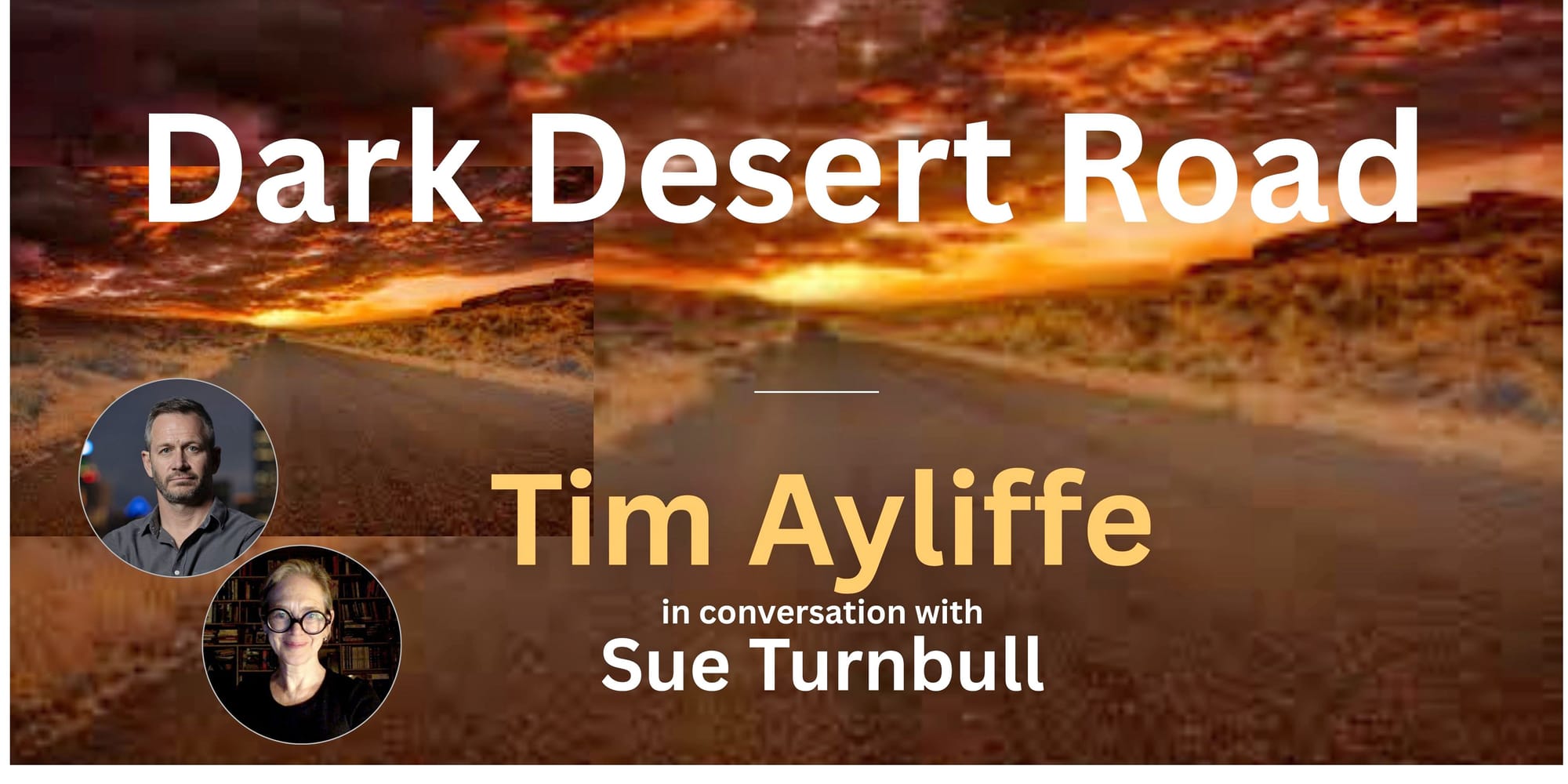 Journalist takes Dark Desert Road to Ryan's book talk  post image