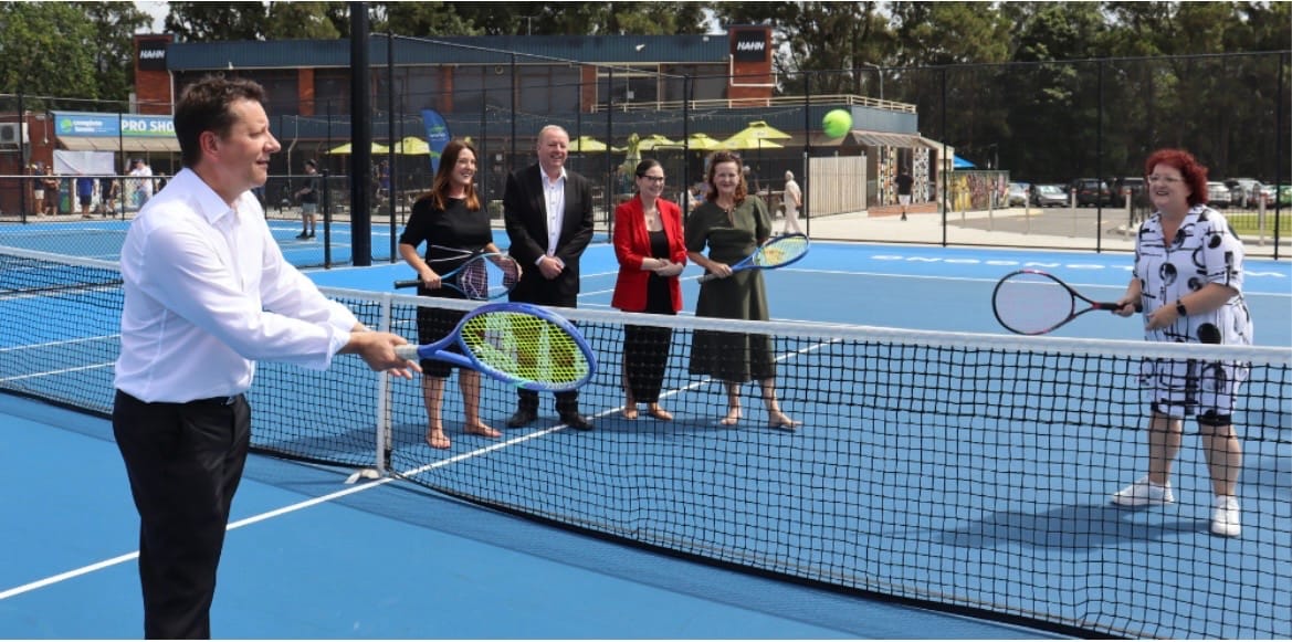 Over budget, but new Beaton Park tennis centre set to be a smash hit with players
