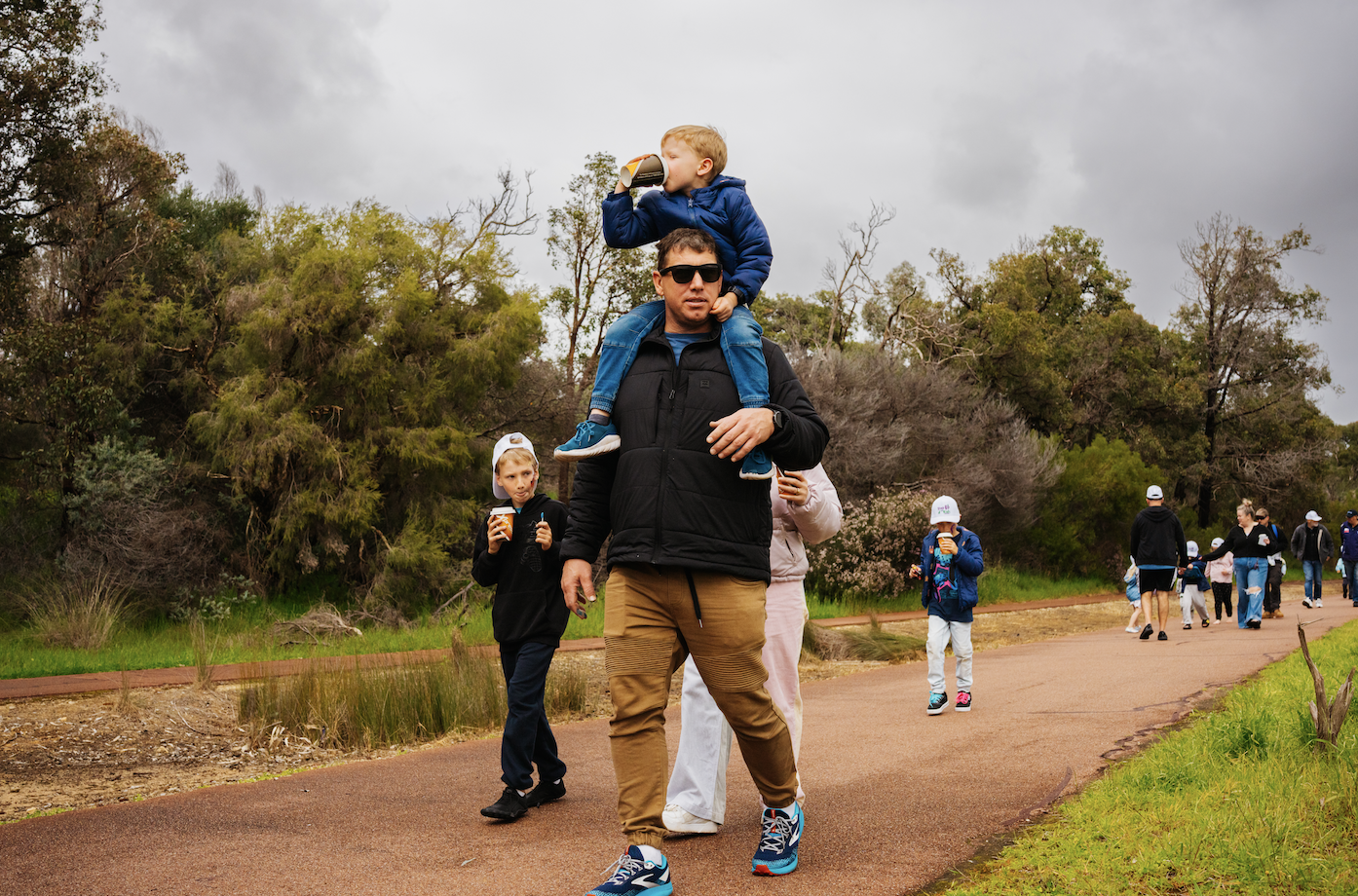 Walking side by side: Dads supporting dads
