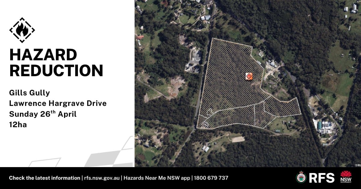 Hazard reduction burns planned 
												post image