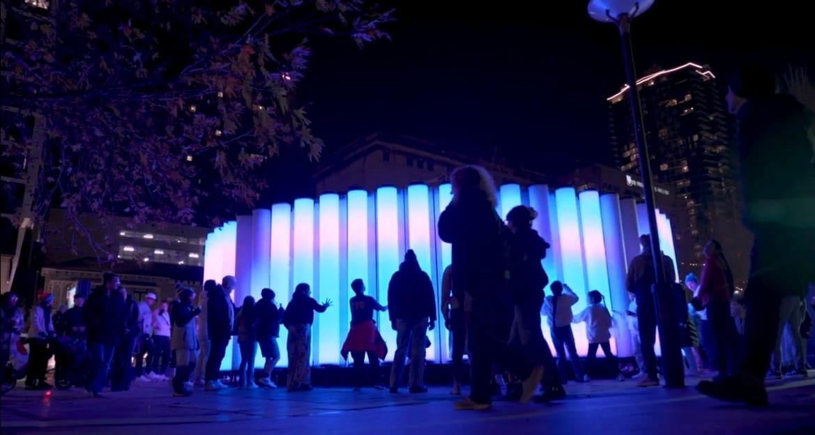 Bringing the Mall alight for three nights only 
												post image