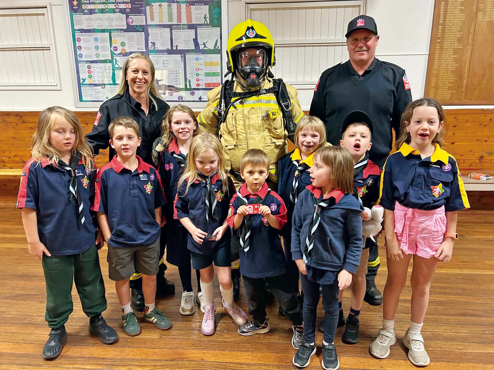 Fire safety for 1st Austi Joeys 
												post image