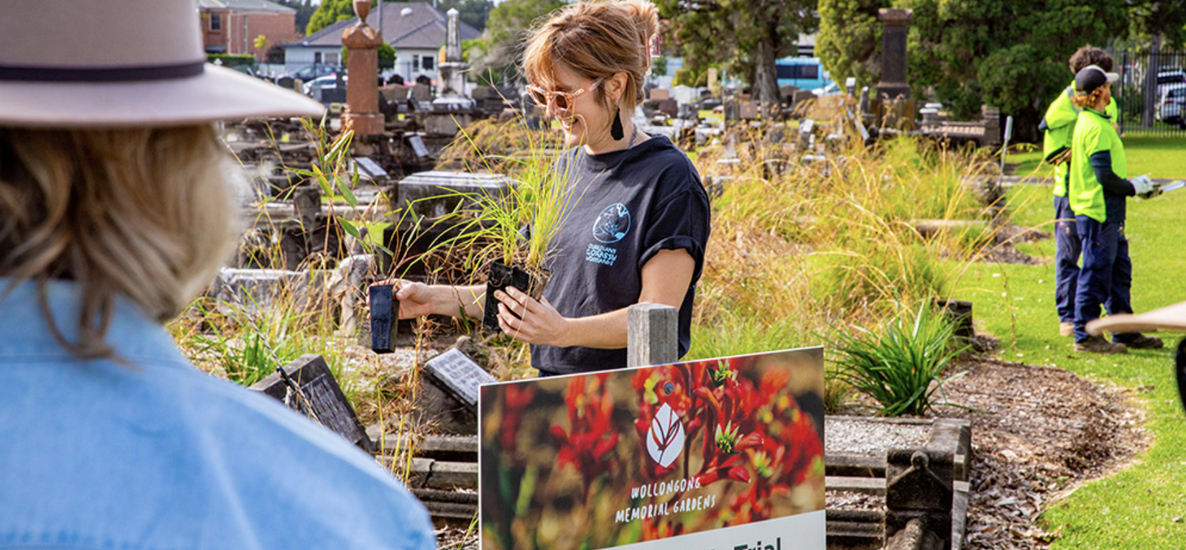 Should our cemeteries be places where wild grasses grow? 
												post image