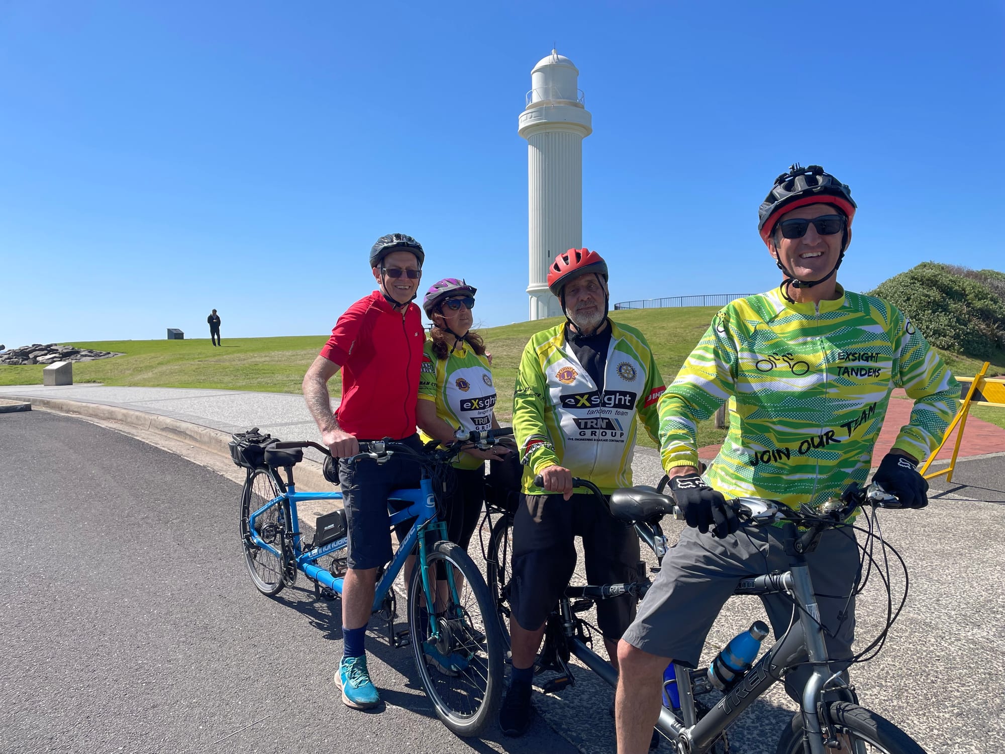 Call for sighted volunteers to captain tandem bikes 
												post image