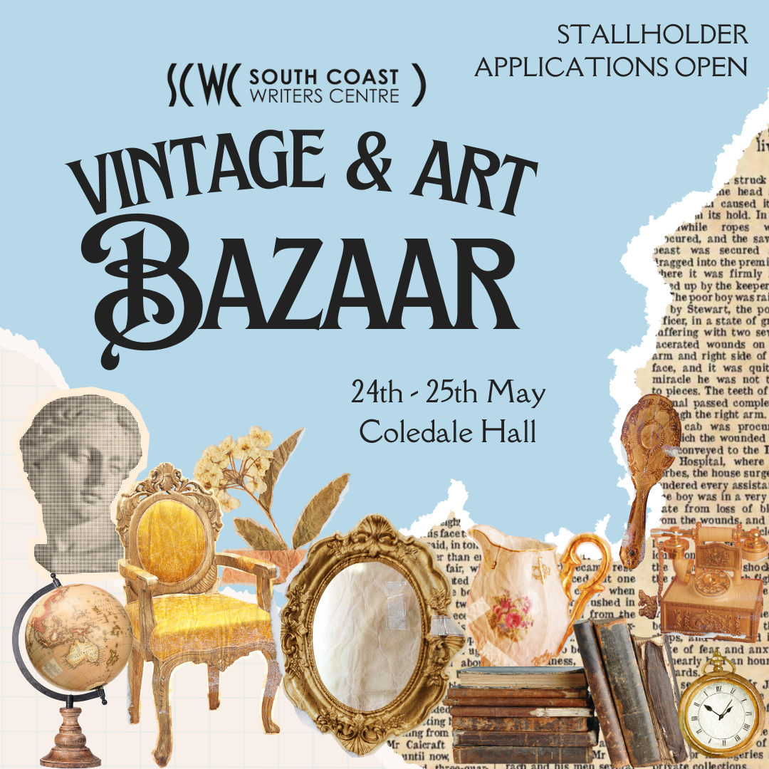 Writers Centre to host first Vintage & Art Bazaar at Coledale hall in May  post image
