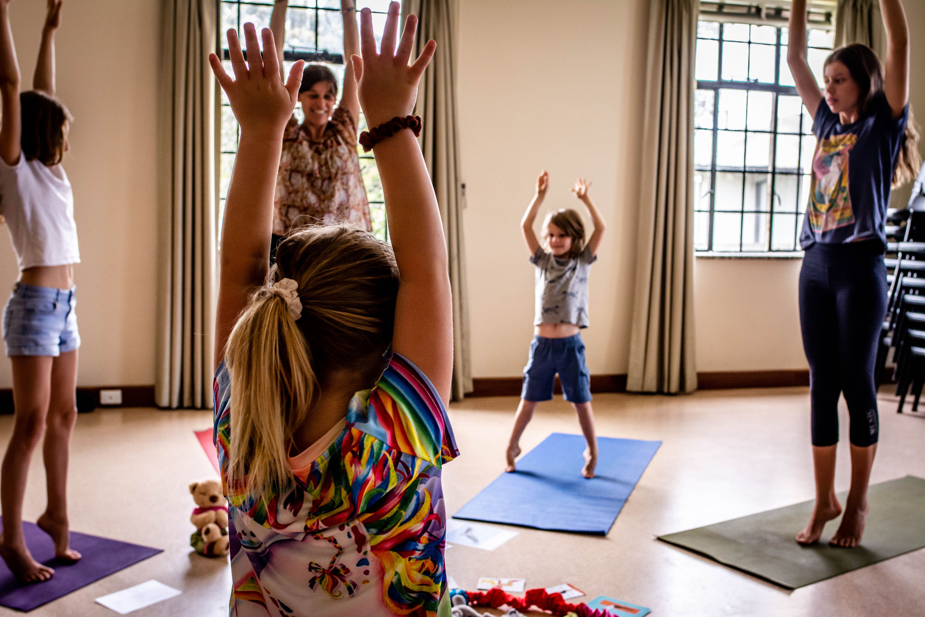 The Yoga Games: how Erika Steller teaches mindfulness to Illawarra children