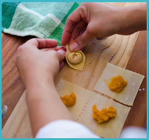 Make roast pumpkin or sweet potato tortellini  post image