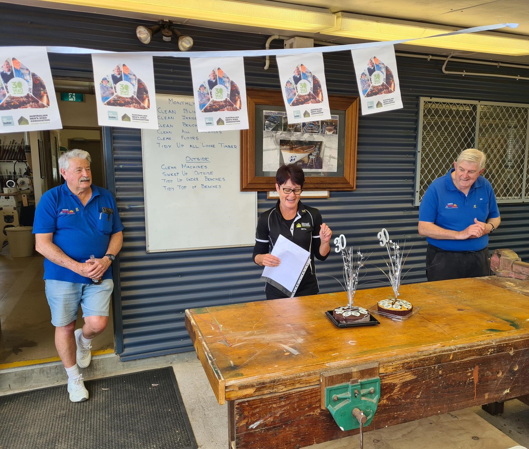 Thirroul celebrates 30th anniversary of Men's Sheds in Australia  post image