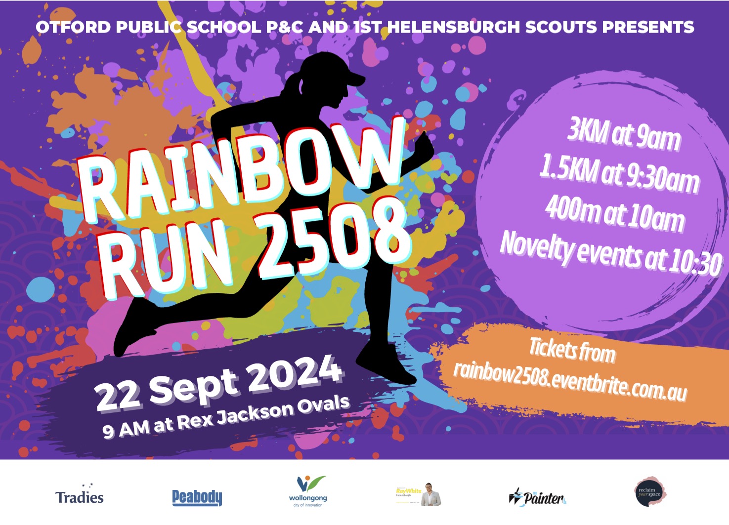 Part fun run, part colour explosion! Rainbow Run returns to Helensburgh  post image