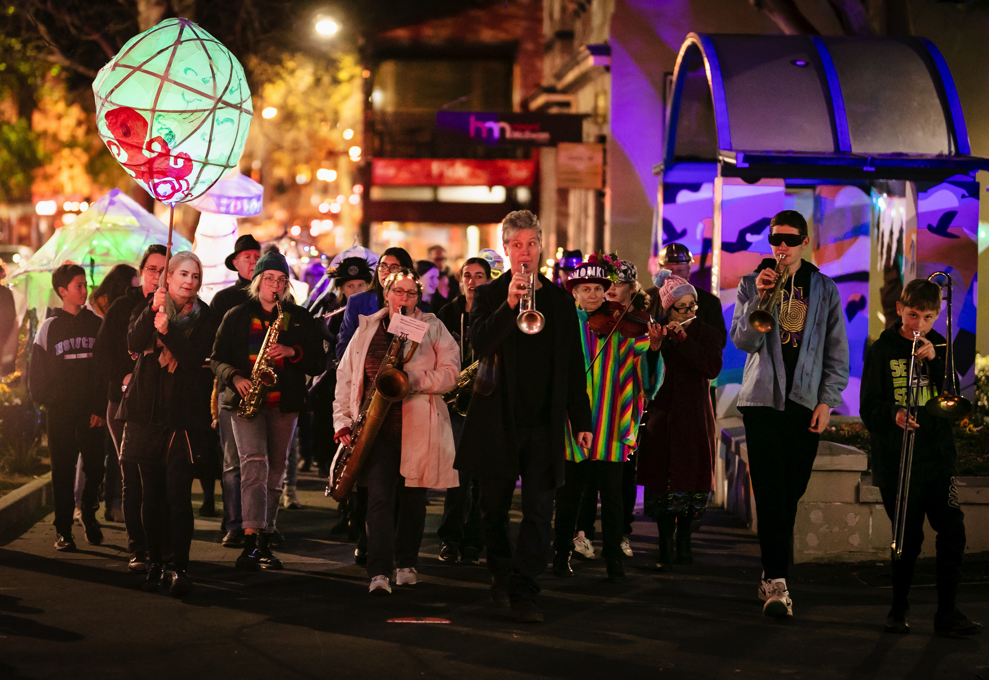 Celebrate 10 years of the HONK! Oz street music festival