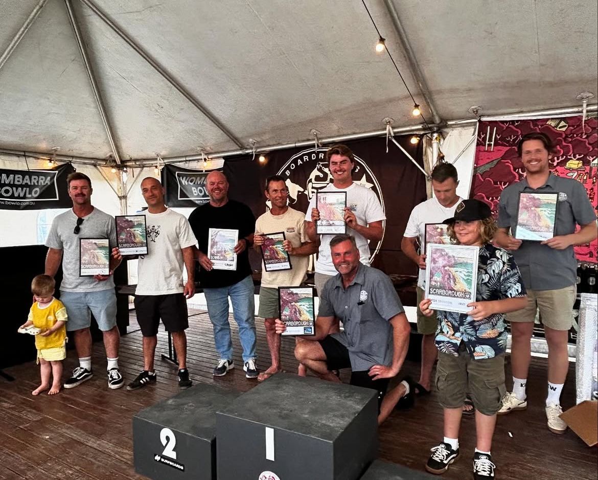 Well done, division winners at Scarborough Boardriders