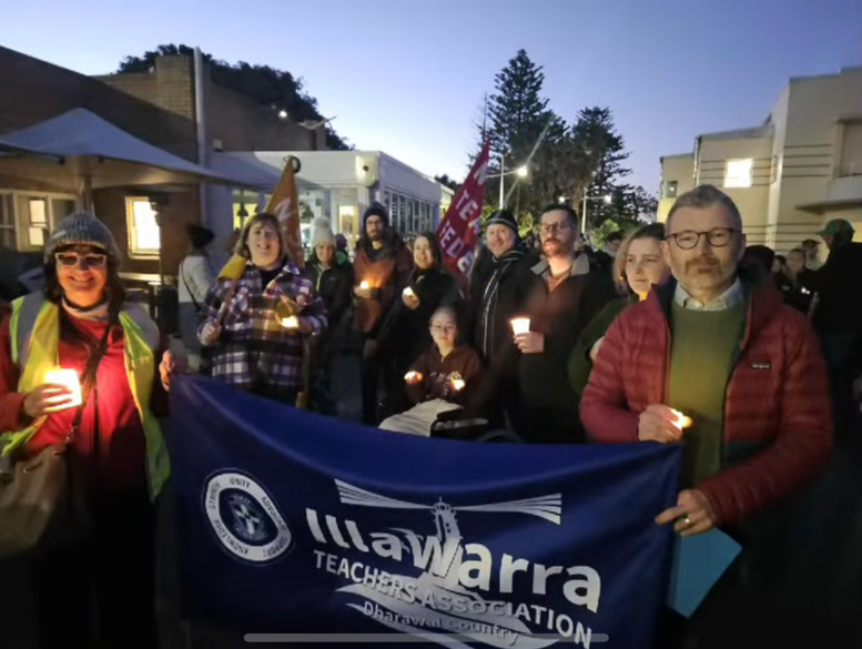 Candle vigil says 'Let Gaza Live'  post image