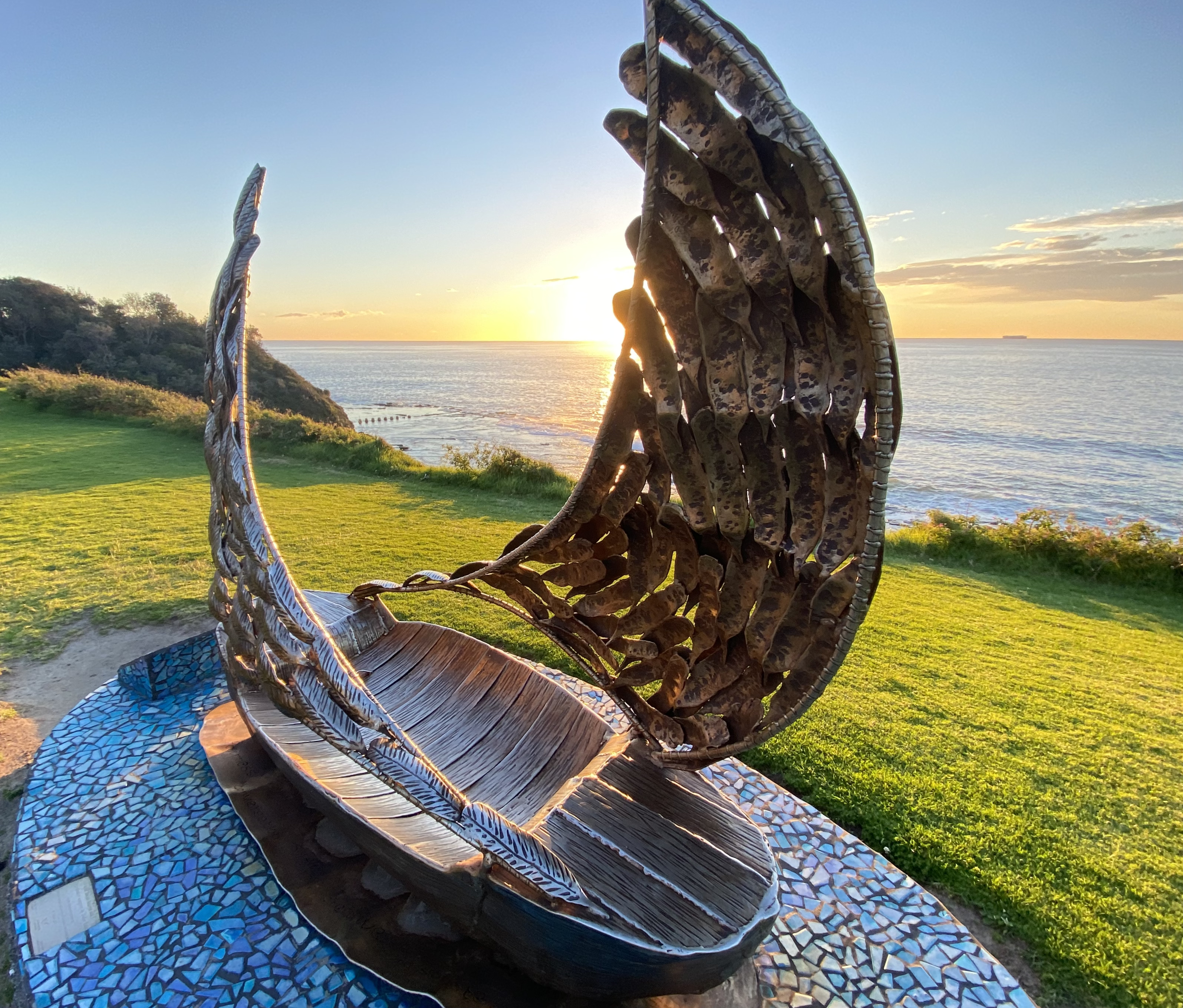 Follow a trail of public art through Wollongong