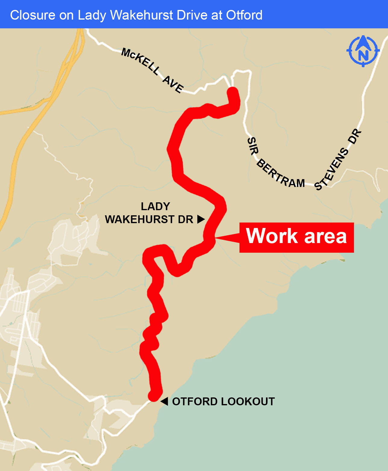 Closure of Lady Wakehurst Drive at Otford
