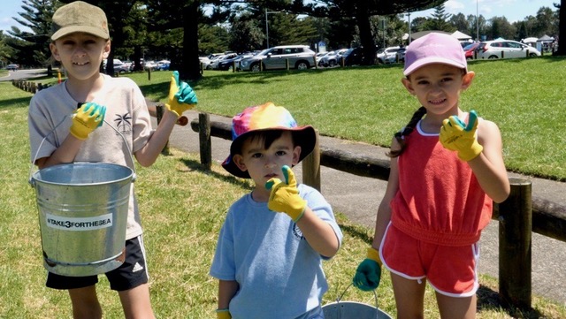 Kids show bucketloads of love for the lake