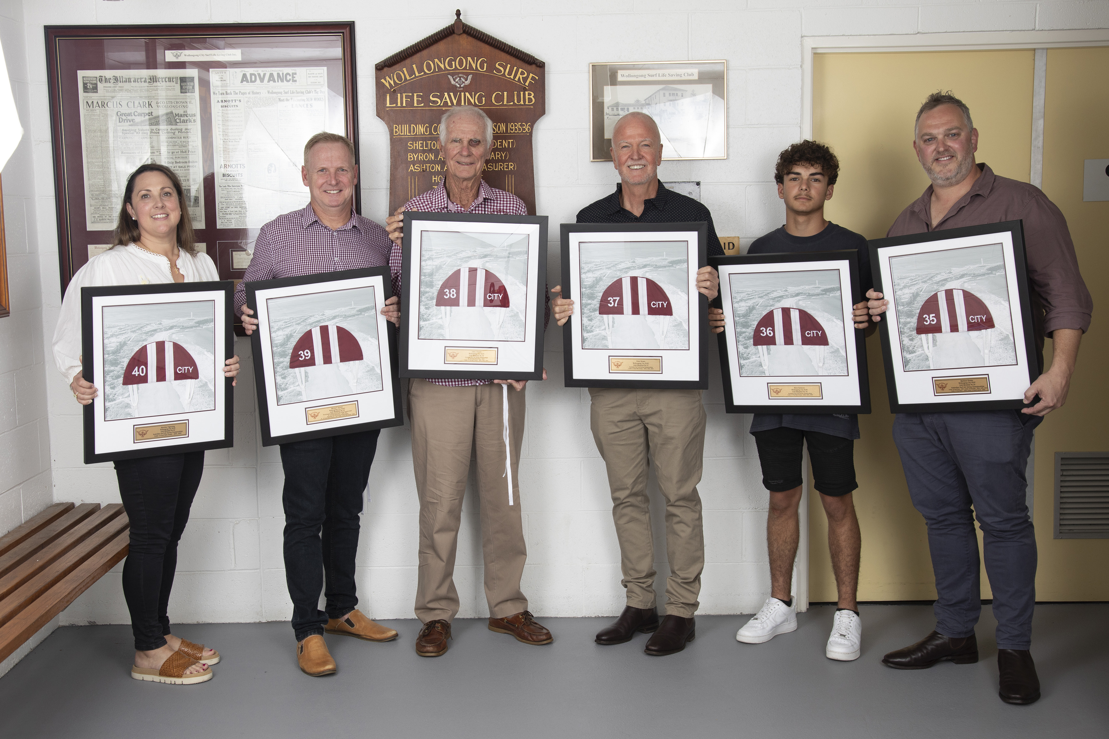 Wollongong City SLSC honours its Australian and world champions
