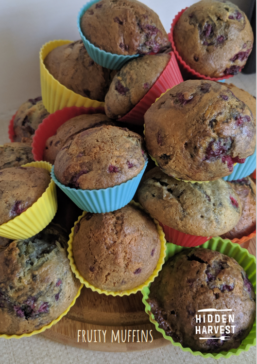 Hidden Harvest shares recipe for Fruity Muffins  post image