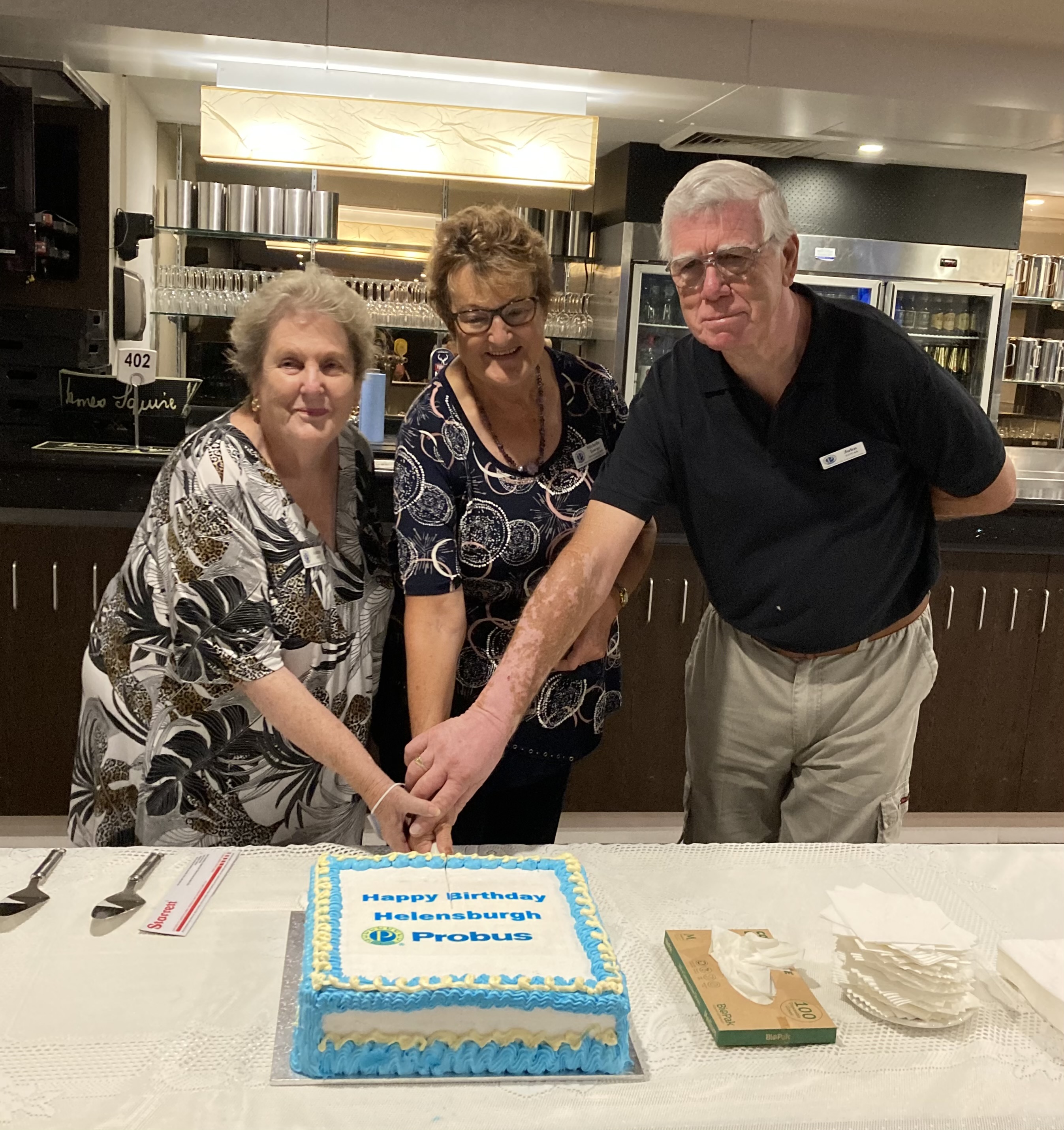 Club marks 18th with cake  post image