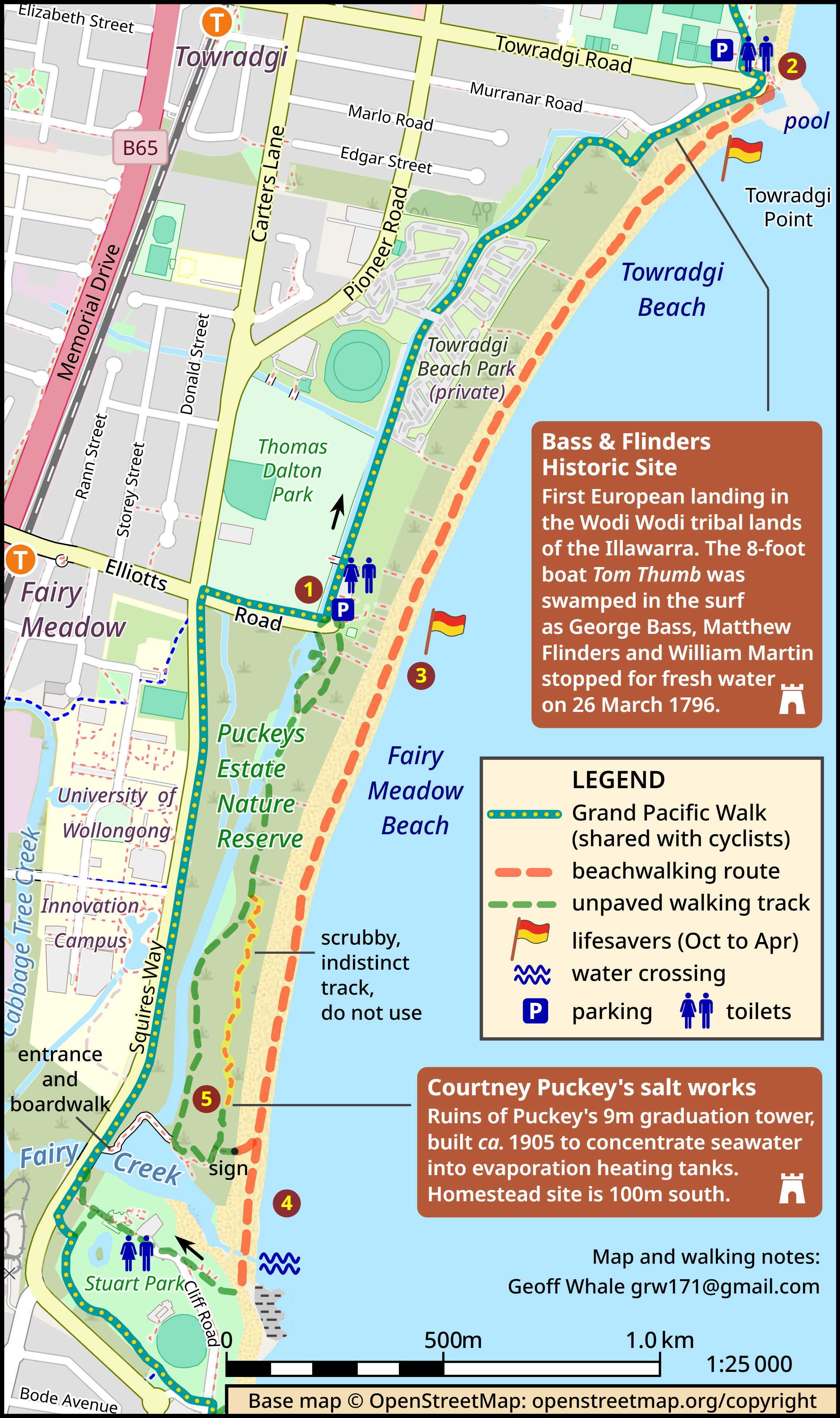 Guide to Fairy Meadow Beach/Puckeys Walk  post image