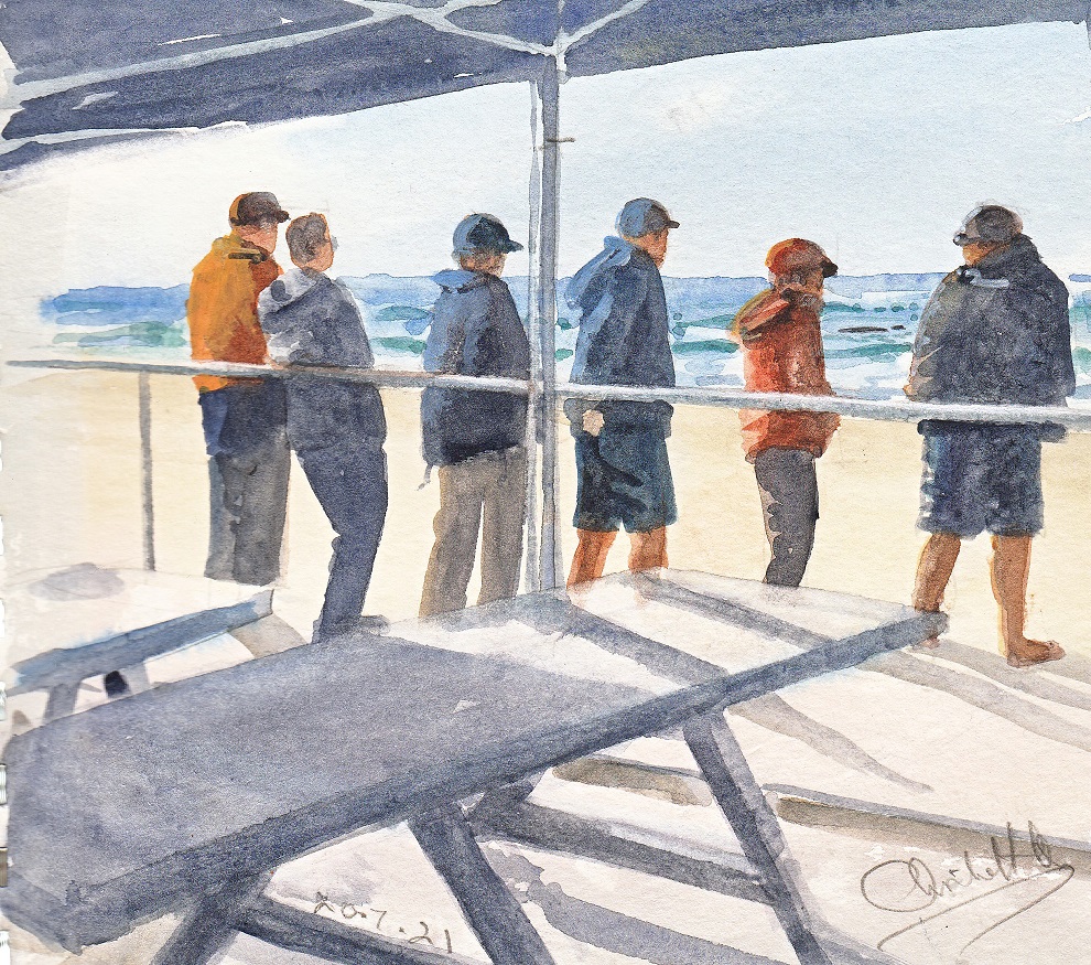 Social Distancing, Coastal Style