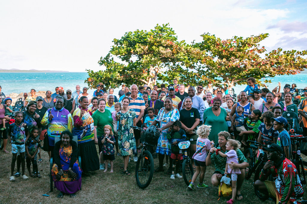 'Thank you, Illawarra' as the Torres Strait Ride Revolution delivers 100 new bikes  post image