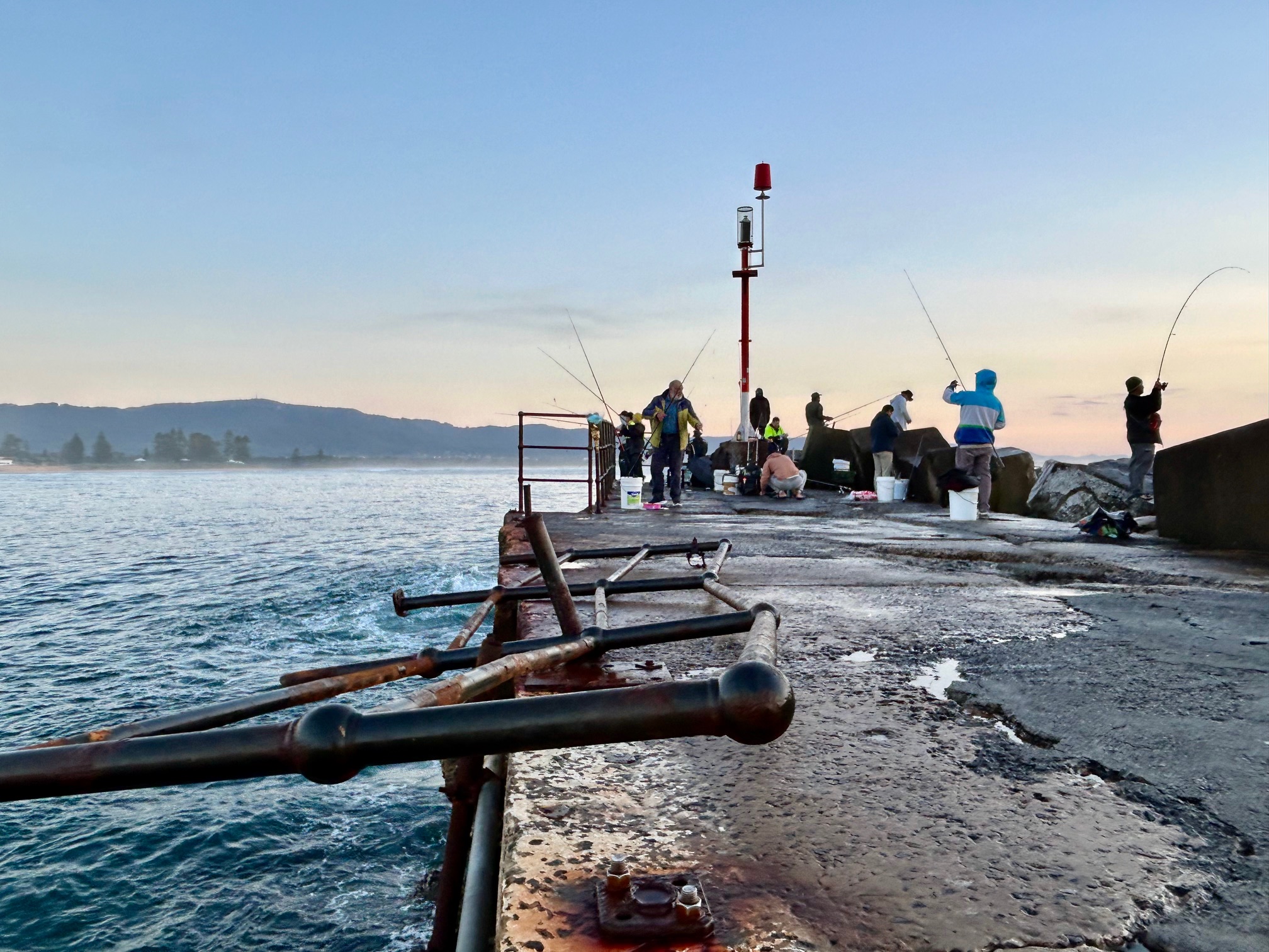 NSW Maritime says it will act to improve safety at Wollongong harbour drowning spot, as more safety fencing collapses